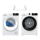 Suszarka do ubrań ZESTAW Gorenje Suszarka D2HNE7E+Pralka WNHEI72SAS+Łącznik SKHNE70W